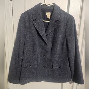 L.L. Bean Women's Blue Blazer